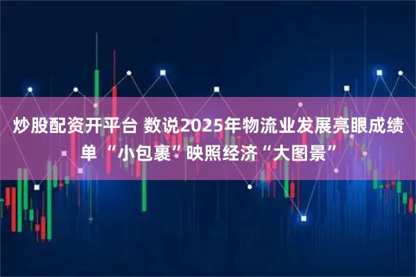 炒股配资开平台 数说2025年物流业发展亮眼成绩单 “小包裹”映照经济“大图景”